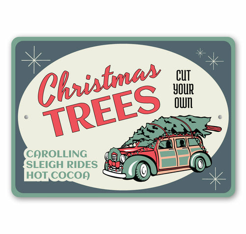 Christmas Tree Sign