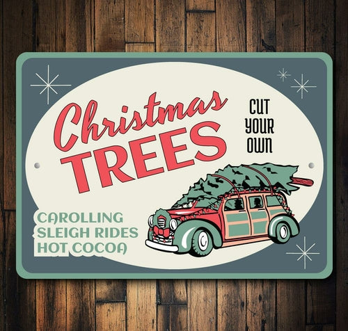 Christmas Tree Sign